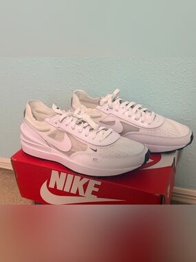 Nike Waffle One Shoe Box Label - Red/White